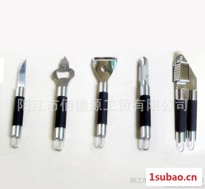 不锈钢塑料柄压薯器 开瓶器 苹果刨 姜丝刨 土豆刨  KD3613图2