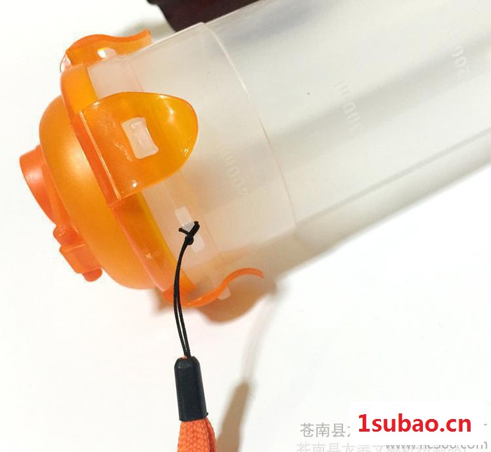 定制圆形乐扣杯创意彩色广告水杯密封塑料杯保温锁扣杯图2