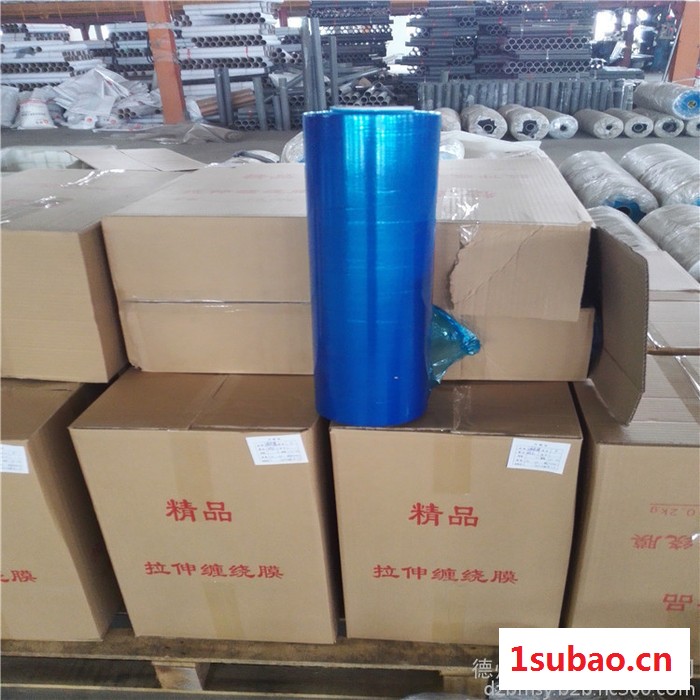山东德州供应50CM缠绕膜 工业保鲜膜，环保塑料缠绕膜，价格美丽可开票图7