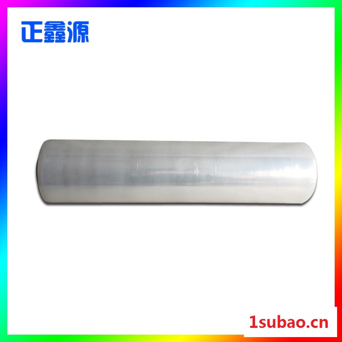 正鑫源 拉伸膜 塑料包装膜打包膜透明拉伸膜 大卷工业保鲜膜图2