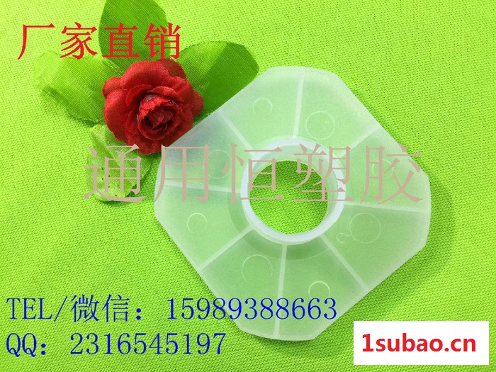 供应保鲜膜支架托架保鲜膜端盖透明八角形保鲜膜托架图4