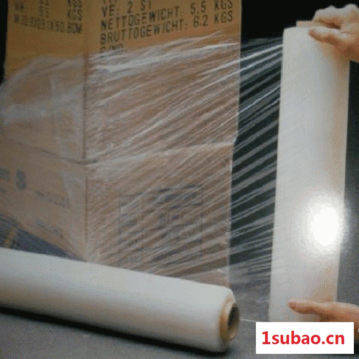 凯亚联,**,PE缠绕膜,工业保鲜膜批发,工业高粘性透明卷膜保鲜膜, 托盘包装打包膜图2