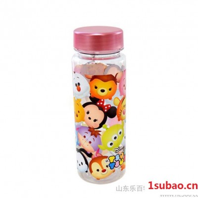 韩国进口 多种卡通图案塑料杯 儿童马克杯 迪斯尼