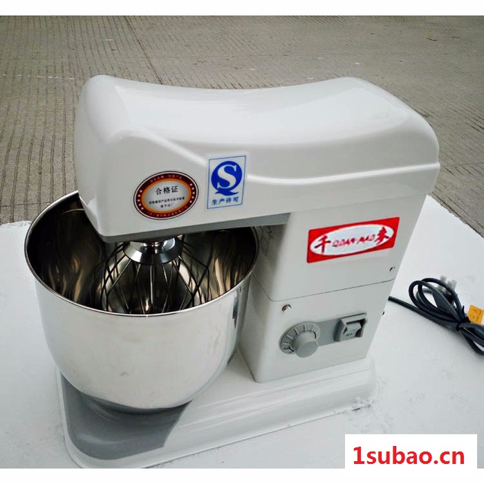 千麦KM-7鲜奶机商用7升家用打蛋器奶油机打蛋机蛋糕搅拌器厨师机