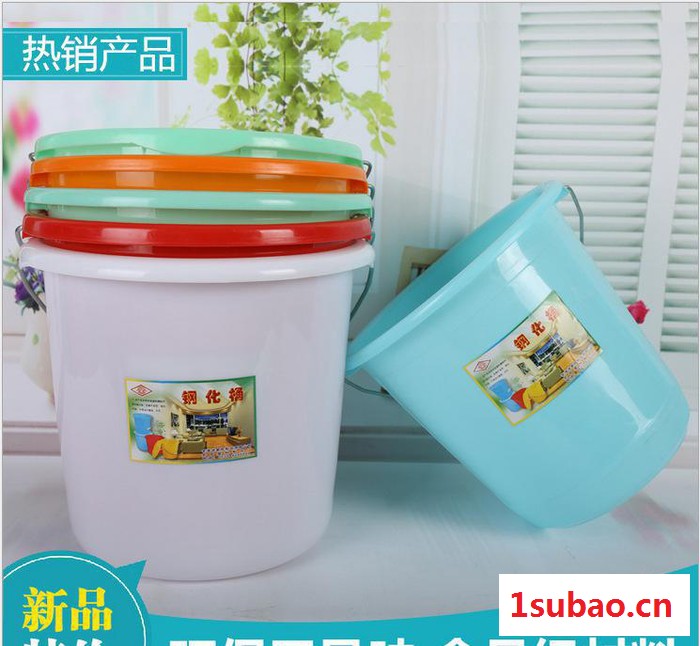 多用途手提铁把塑料桶 灌溉施肥桶 米桶 水桶 油漆桶 储物桶 儿童玩具储物桶图3