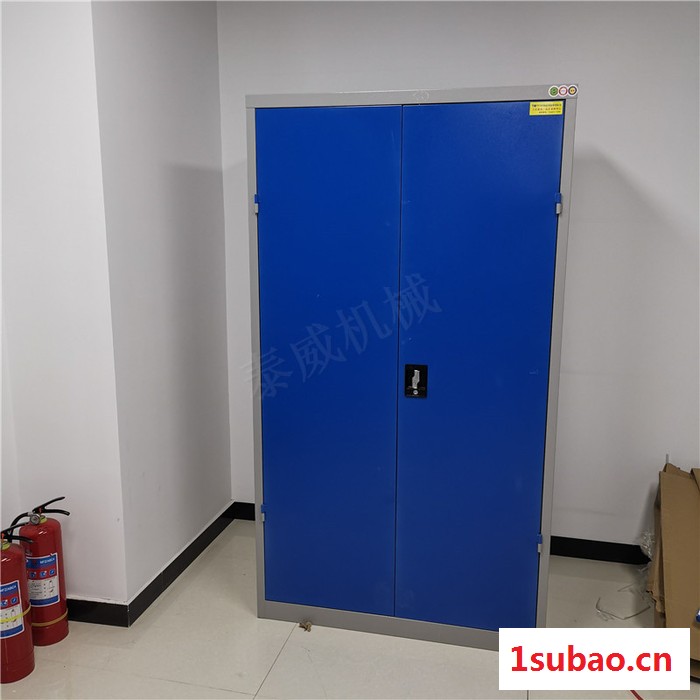 重型置物柜  双开门储物柜 双开门挂板储物柜 适用于工厂车间物品储存图5