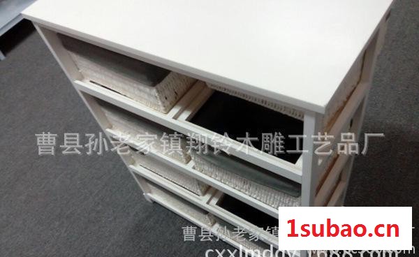 直销 定制木质储物柜 抽屉式储物柜 欧式实木收纳储物柜图2