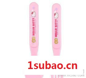 韩国进口 hello kitty凯蒂猫塑料密胺勺子叉子套装儿童餐具 KT040图2