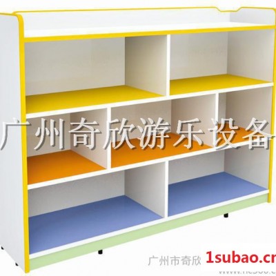 广州奇欣QX-205K 儿童喜洋洋玩具收纳柜 卡通动物角落收拾架 储物柜 区角柜 玩具柜