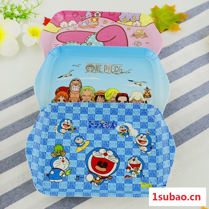 名臻优品密胺托盘爆款Hello Kitty多样密胺树脂托盘 卡通可爱创意托盘 美耐皿餐具 儿童专用托盘 塑料托盘图6