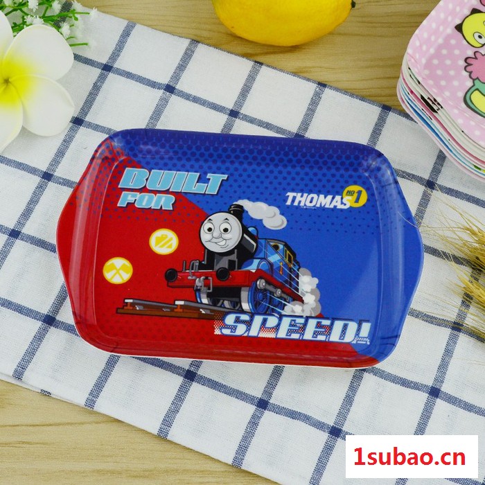 名臻优品密胺托盘爆款Hello Kitty多样密胺树脂托盘 卡通可爱创意托盘 美耐皿餐具 儿童专用托盘 塑料托盘图4