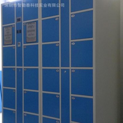 24格指纹存包柜 直销定制智能储物柜 深圳24门指纹储物柜