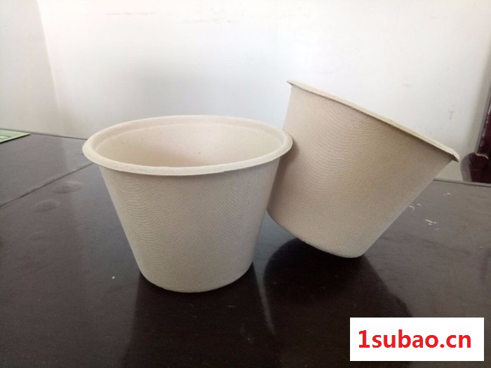 厂家生产一次性纸浆模塑纸杯一次性餐具可降解纸杯饮料杯外卖打包盒咖啡豆浆纸杯图2