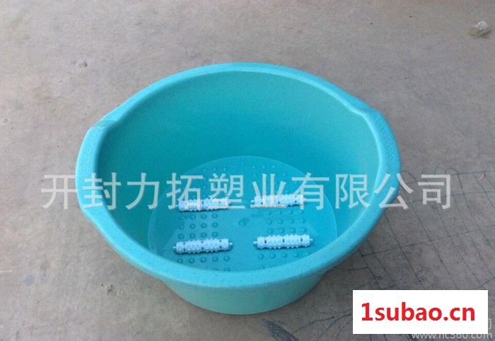 **塑料盆足浴盆商品批发塑料盆厂家耐用圆形洗手脸盆批图2