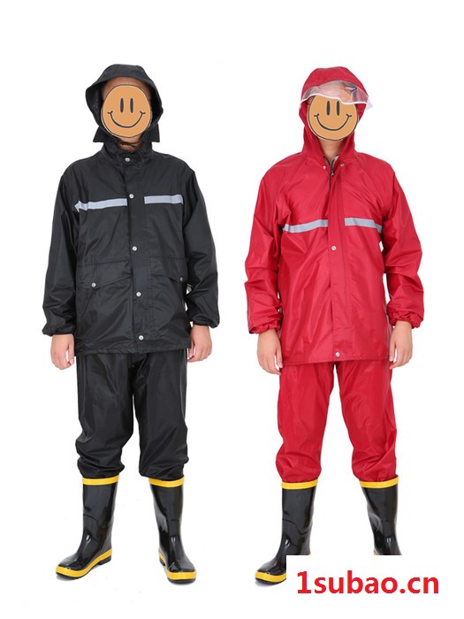 雨衣套装分体防水雨衣雨裤男女防暴雨服全身加厚电动摩托骑行雨披图8