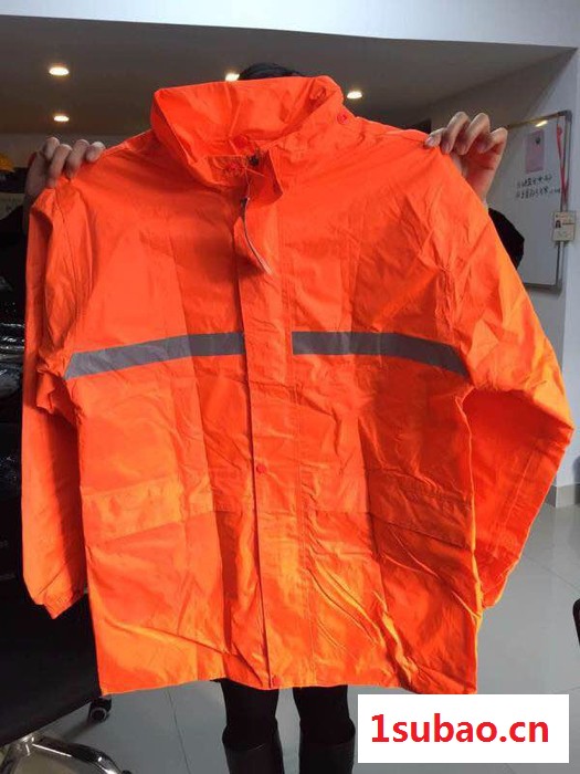 珠海拱北吉大香洲横琴金湾斗门唐家美洲豹雨衣代尔塔LB-006雨衣防水保暖反光条雨衣图3