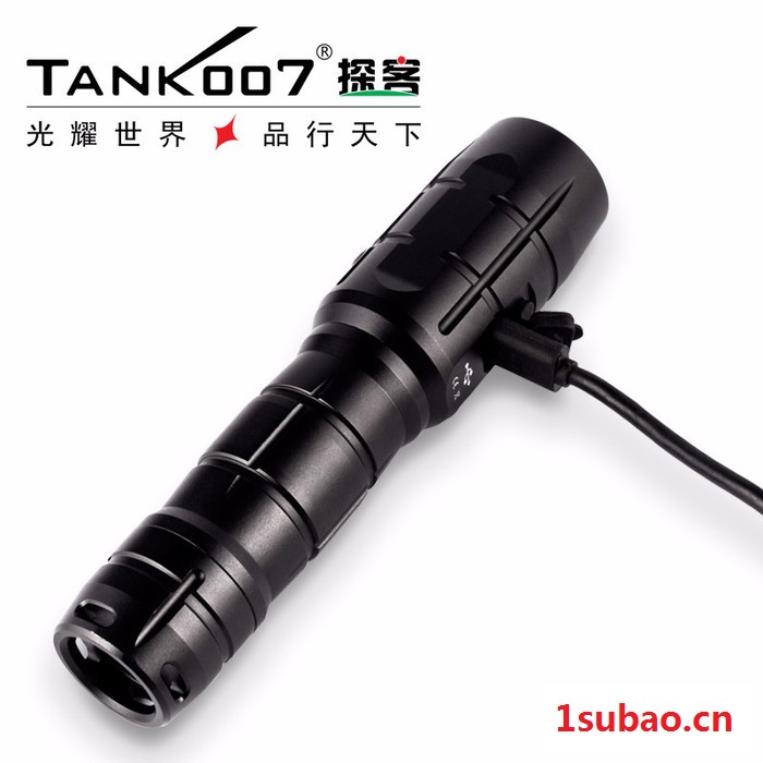 TANK007探客UC17车载应急户外旅行USB手电筒USB强光USB户外手电筒USB充电手电筒安卓充电手电筒图2