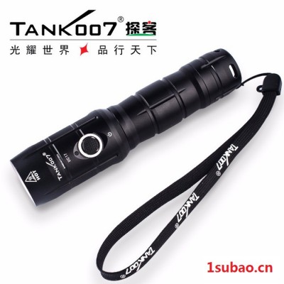 TANK007探客UC17车载应急户外旅行USB手电筒USB强光USB户外手电筒USB充电手电筒安卓充电手电筒