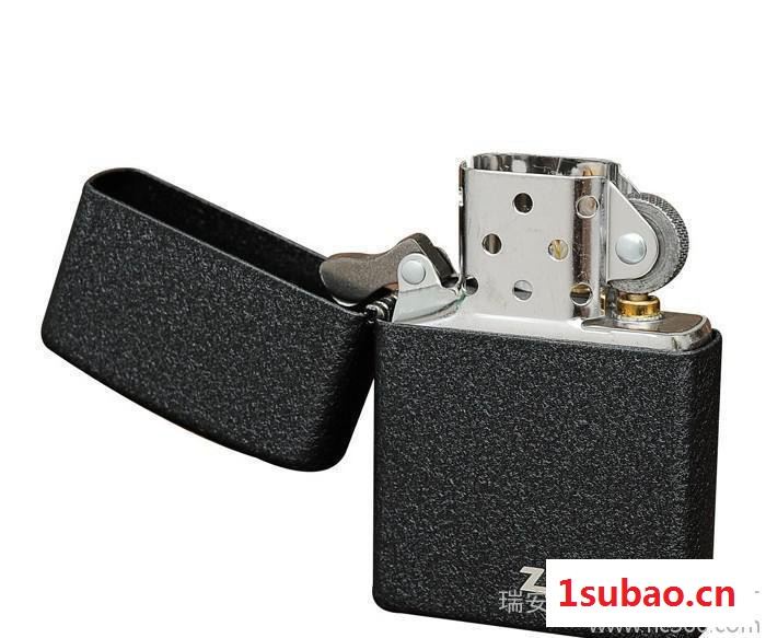原装**ZIPPO打火机黑裂漆标志236ZL 防风打火机假一赔十 银色图3