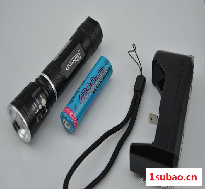 批发强光手电筒 C84伸缩手电筒 LED手电筒 CREE XPE强光手电筒图3