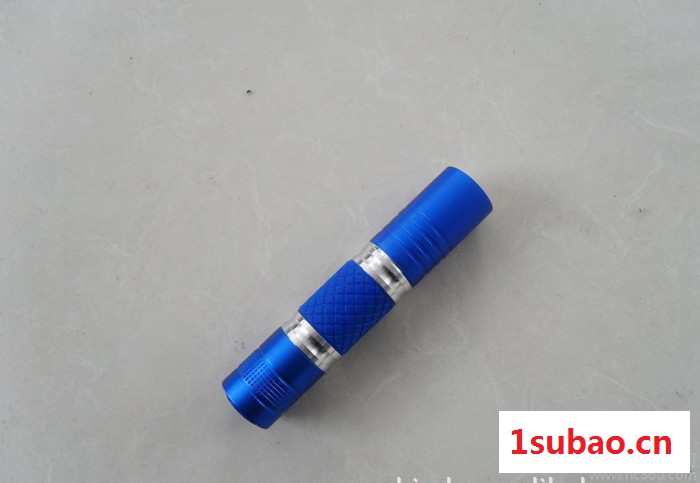 9LED手电筒 夜光皮套电筒 现货**图3