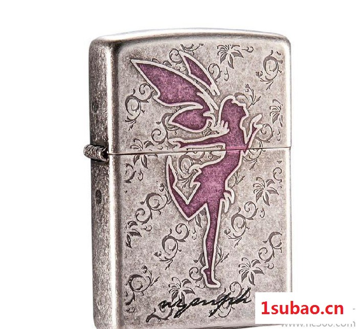 原装正版ZIPPO打火机 古银飞精灵 小仙女 zippo打火机图3