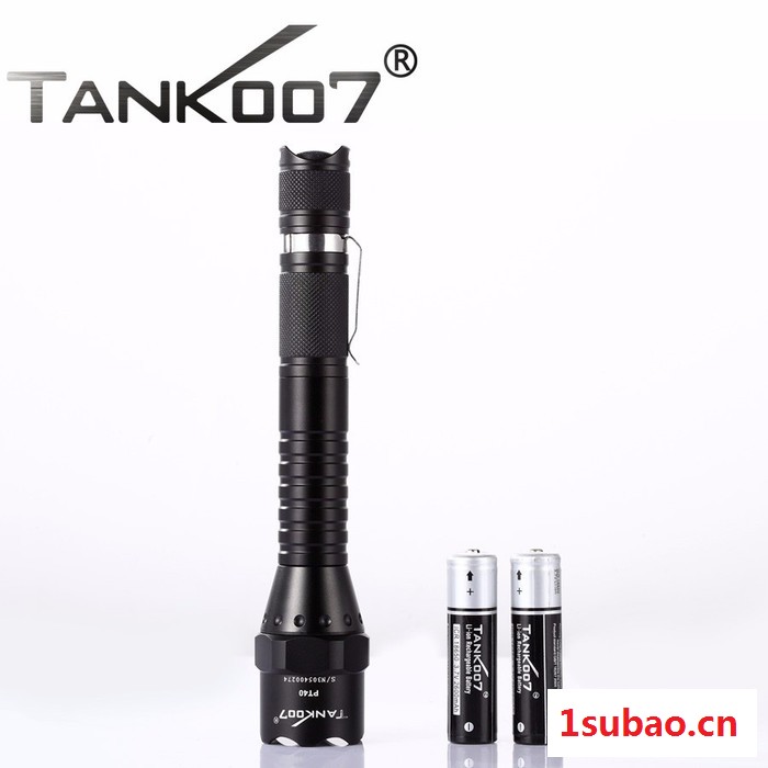 TANK007探客PT40强光远射手电筒LED大功率多功能电筒野外战术探险夜骑耐用抢险救灾居家旅行日常使用手电筒图3