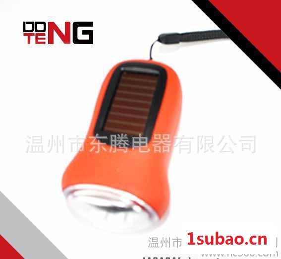 【】手摇应急手电筒 太阳能登山户外手电筒DT-215-12图3