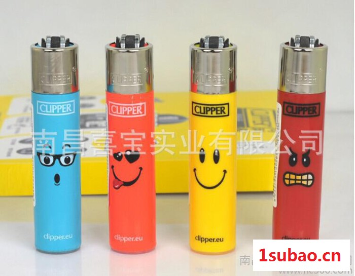 原装西班牙CLIPPER 可利福尼龙可充气打火机大号-微笑表情 其他工艺品/礼品图3