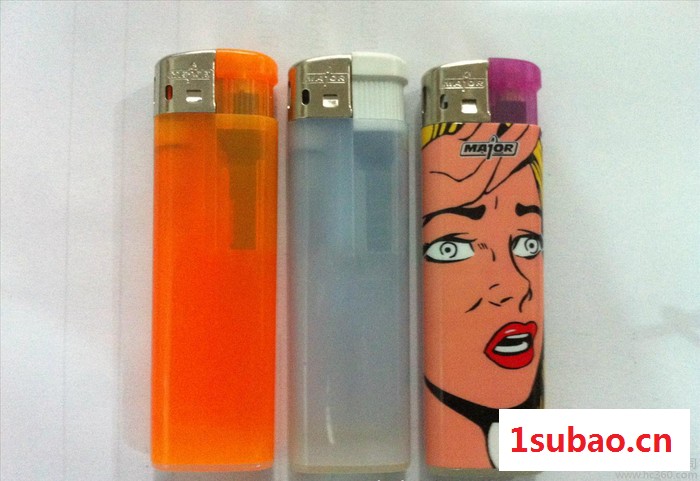 新货包纸镭射膜一次性打火机 2013新款**塑料打火机批发图3