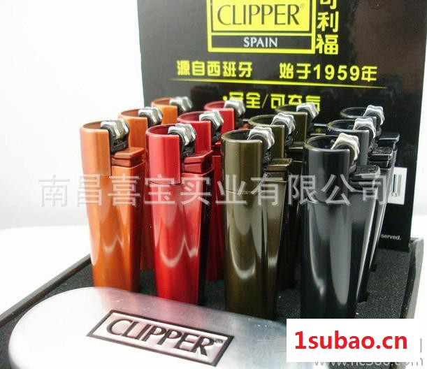 原装可利福Clipper全金属大号打火机可充气换火石调火礼盒装 其他工艺品/礼品图5