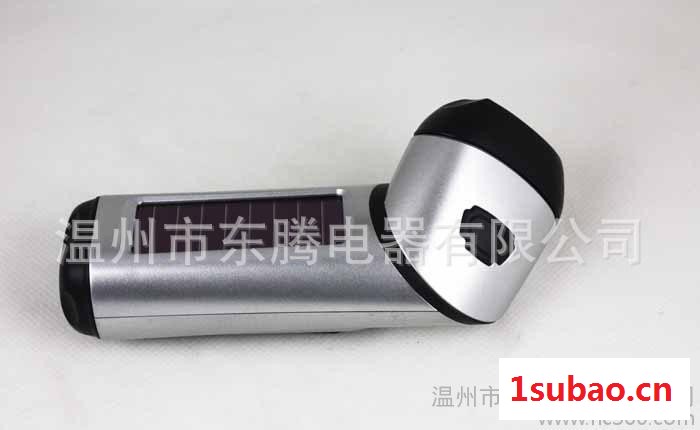 【180℃旋转】太阳能手摇手电筒 LED手电筒 太阳能手电筒DT-216-3图3