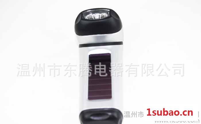 【180℃旋转】太阳能手摇手电筒 LED手电筒 太阳能手电筒DT-216-3图2