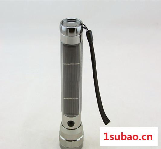 太阳能手电 礼品电筒 7 LED手电筒 强光手电筒 户外照明图2