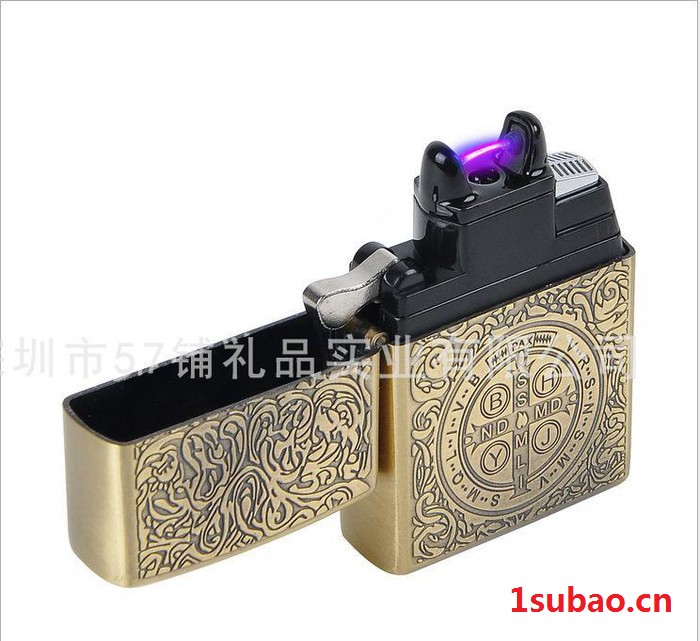 直销 USB充电电弧打火机 电弧点烟器 个性创意礼品图3