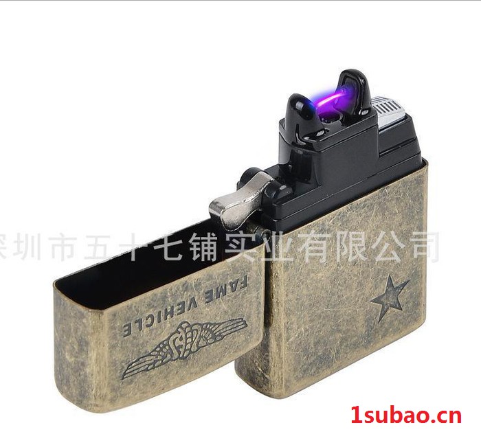 直销 USB充电电弧打火机 电弧点烟器 个性创意礼品图2