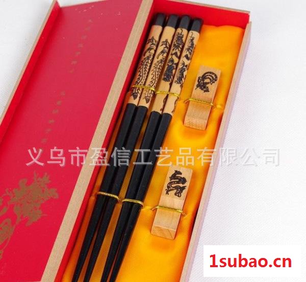 【定做】 PVC筷子木盒 打火机礼盒 竹木筷子包装盒图3