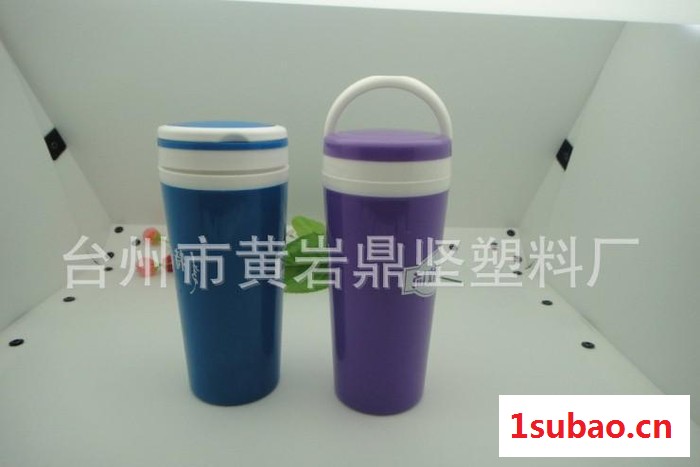 **】双层塑料杯 广告杯定制 情侣杯 保温水杯图2