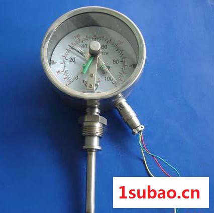 嘉航WSSX-501 **双金属温度计** 双金属温度计供应商批发 电接点远传双金属温度计价格图2