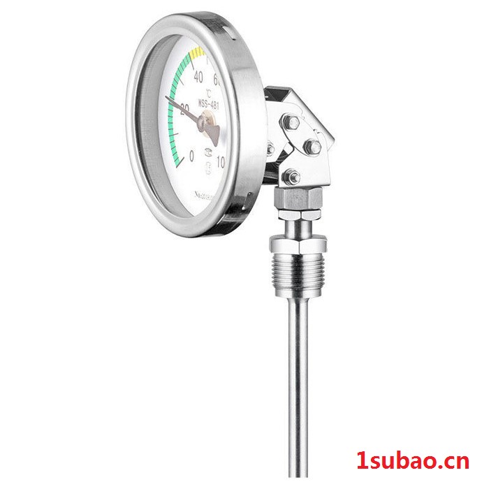 远传双金属温度计厂家价格 WSSP-411型号 径向轴向万向图2