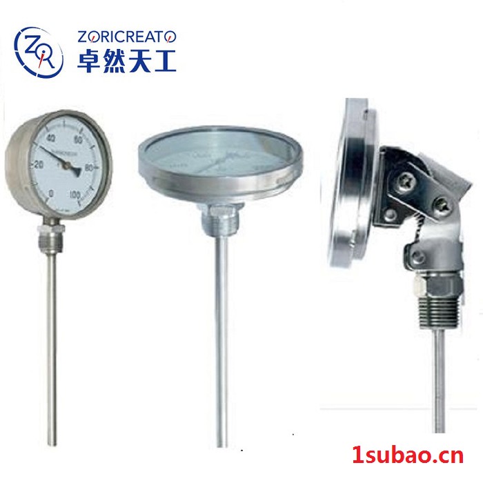 ZORICREATO/卓然天工TW双金属高精度温度计 石油化工行业双金属温度计 可应用介质液体气体蒸汽图3