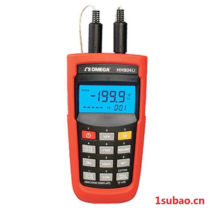OMEGA欧米茄HH804U/HH804W/HH804手持式热电阻数字温度计图3
