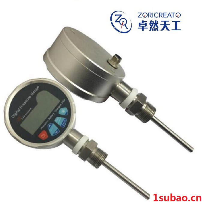 ZORICREATO/卓然天工TMHD4885数字温度计 化工工业管道 双金属电子温度计 化工工业管道测量温度仪表图4