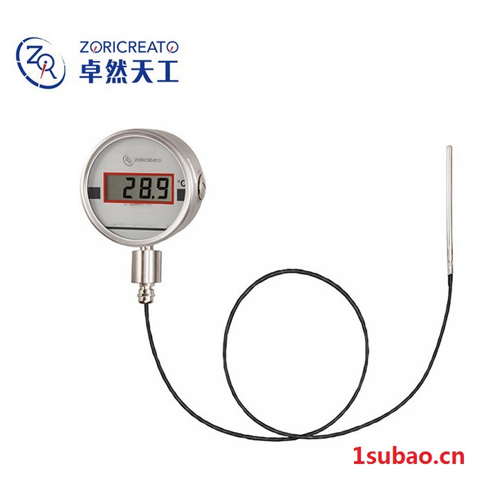 ZORICREATO/卓然天工TMHD4885数字温度计 化工工业管道 双金属电子温度计 化工工业管道测量温度仪表图3