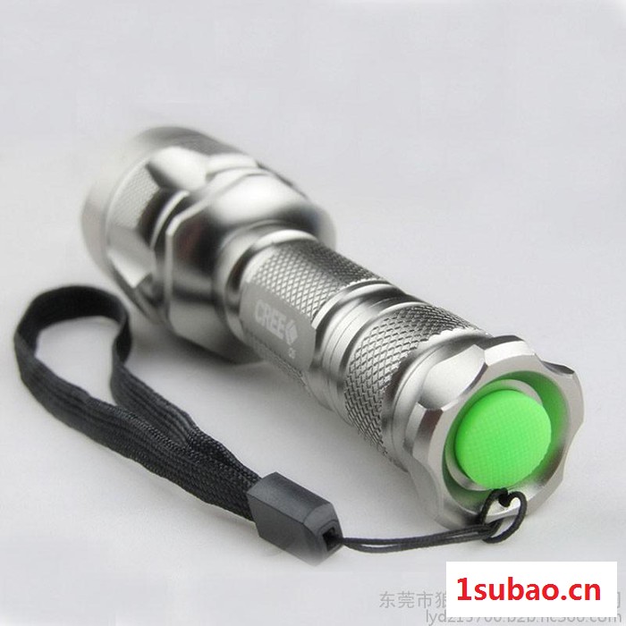 cree q5强光电筒 强光充电手电筒5w q5自行车强光手电 骑行手电筒图3