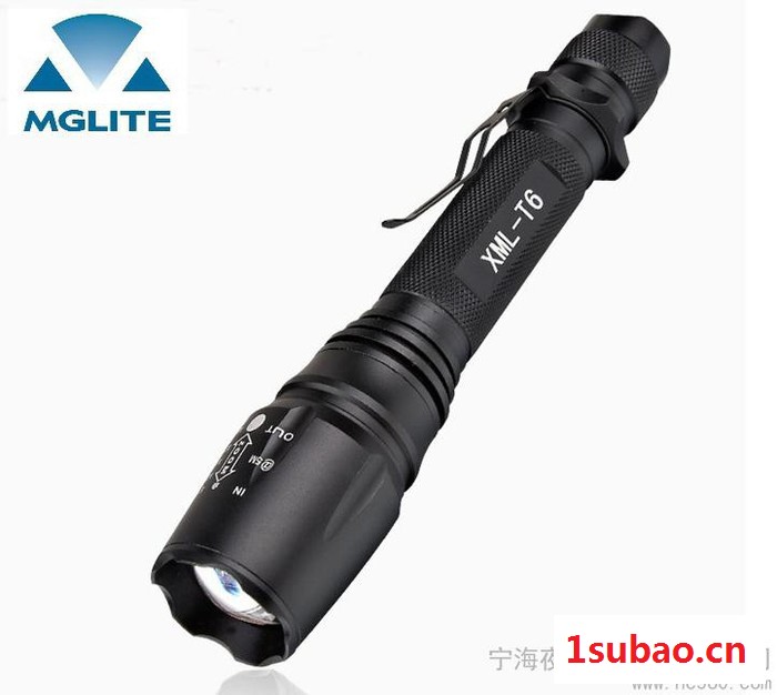 供应美光(MGLITE)XML-T6美光 强光手电筒 远射手电筒