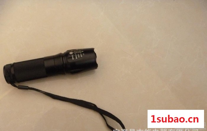 LED 强光手电筒 铝合金手电 直销 可定制图2