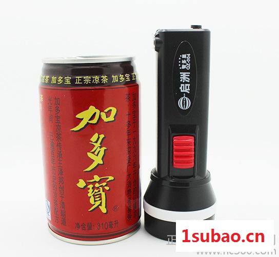启洲 多功能验钞携带式塑料充电led应急强光手电筒 直销图2