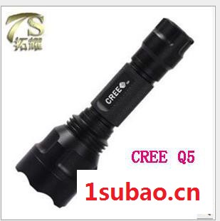 供应拓耀C8 Q5照明 防水 LED手电筒 强光图2
