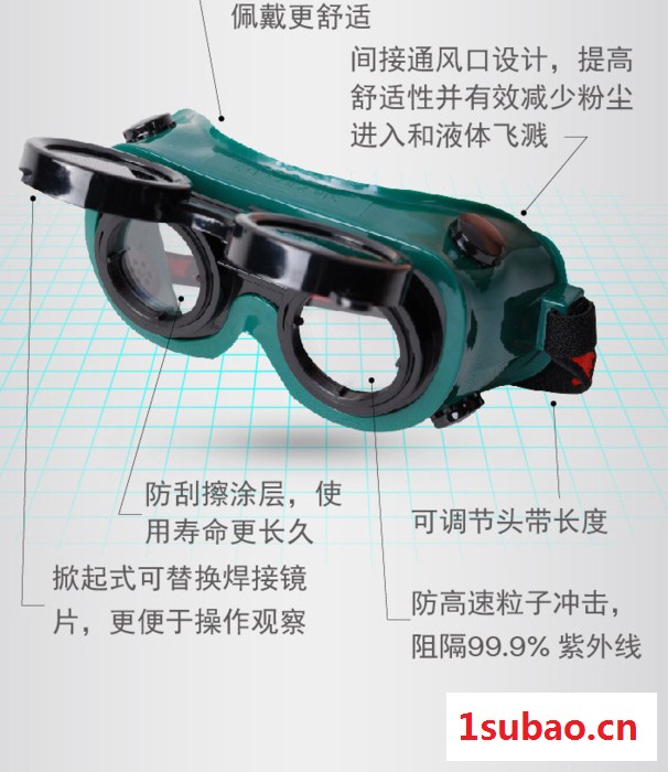 焊接防护眼罩  10197图8